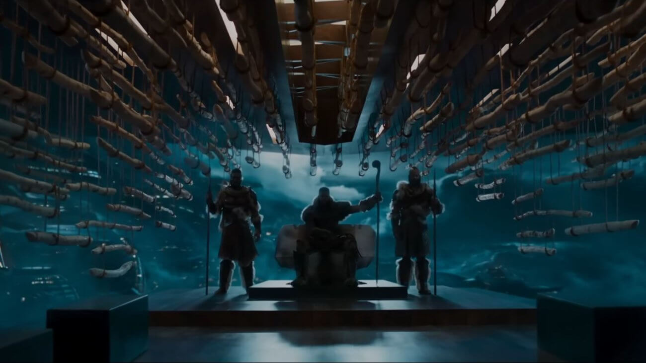 M'Baku sitzt jetzt auf einem richtigen Thron