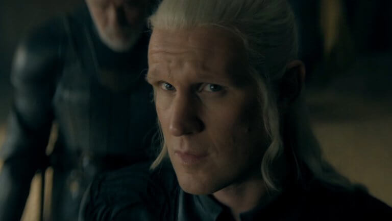 House of the Dragon Season 3: Prinz Daemon blickt sorgenvoll in die Zukunft.