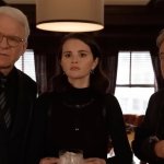 Only Murders in the Building: Steve Martin, Selena Gomez und Martin Short in ihren Rollen in der Serie Only Murders in the Building.