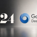 Das Bild zeigt die Logos von A24 und Google Deepmind auf hellem Hintergrund.