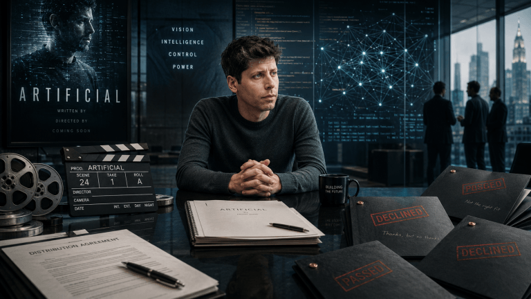 Ein KI-generiertes Bild von OpenAI-Chef Sam Altman
