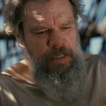 DIE ODYSSEE: Matt Damon als vom Alter gezeichneter Odysseus mit dickem Rauschebart