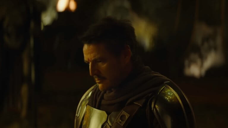 The Mandalorian and Grogu: Pedro Pascal ohne seine Maske, die The Mandalorian sonst immer trägt