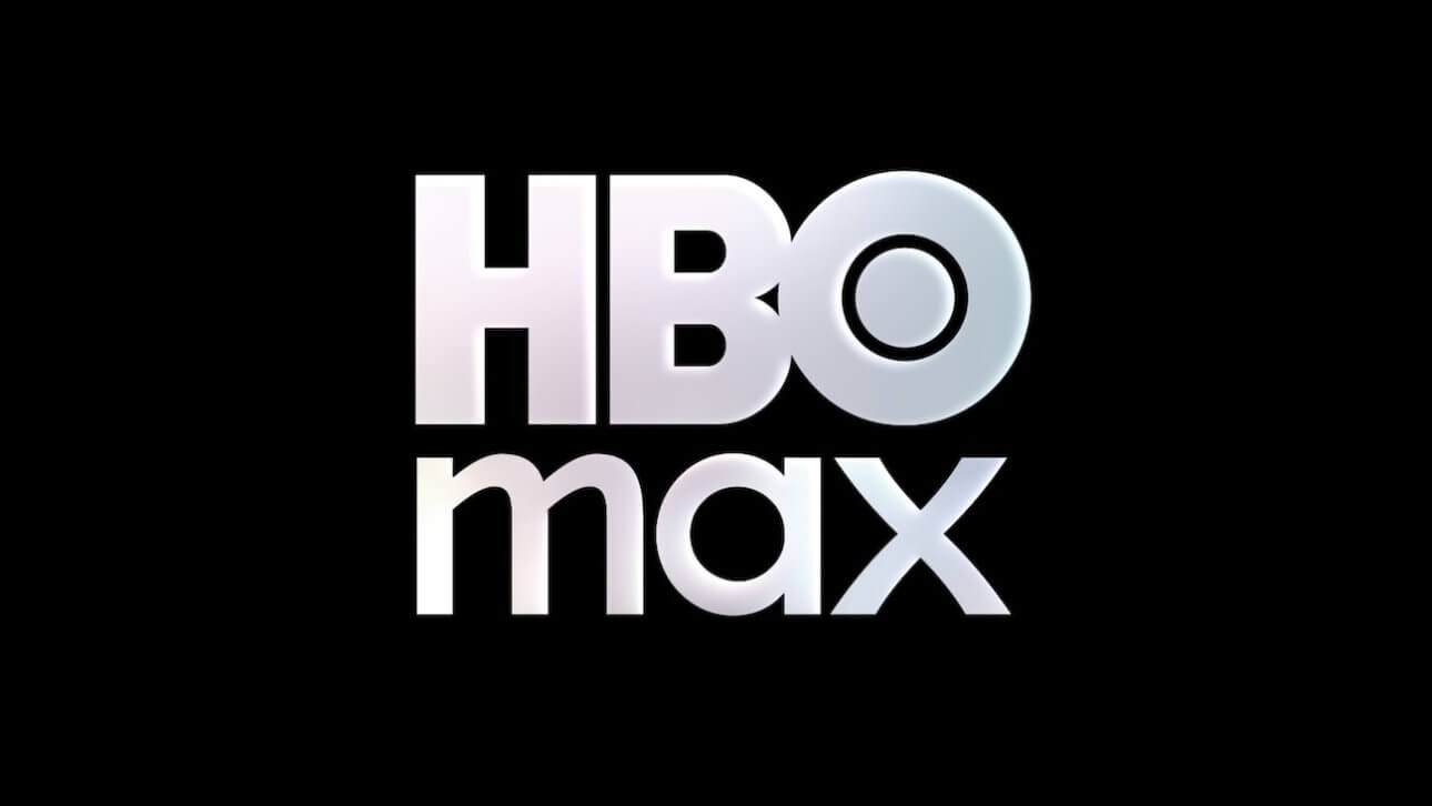 HBO Max: das Logo von HBO Max ist der Schriftzug HBO Max auf schwarzem Hintergrund.